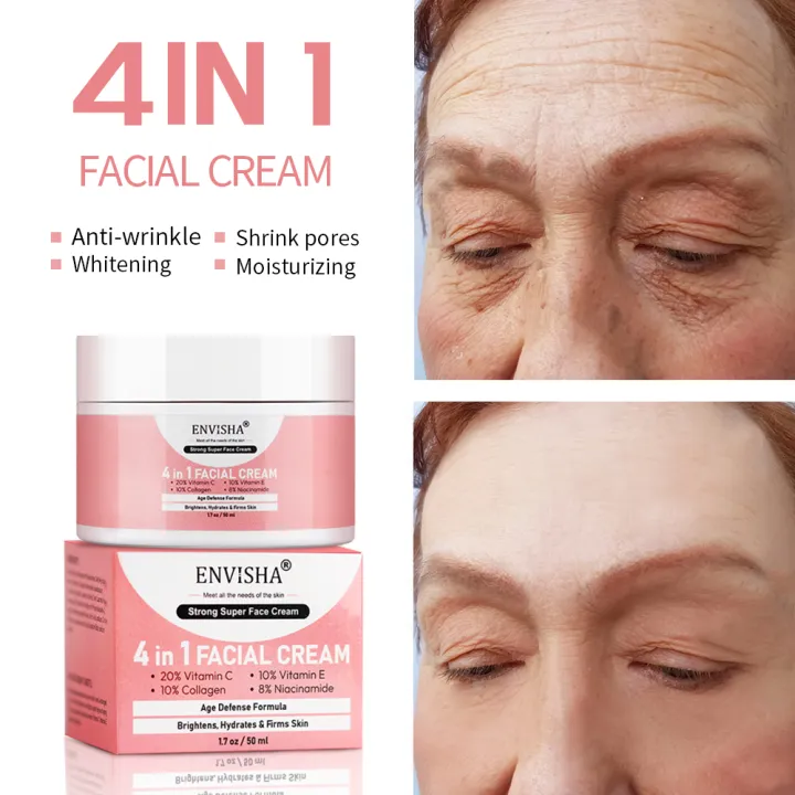 4in1 Facial Cream with Niacinamide, Vitamin C & E, and Collagen - Image 7