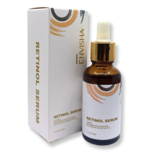 Envisha Retinol Serum with Vitamin E, Hyaluronic and Aloe Vera - 30ml