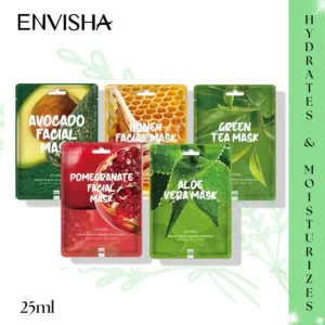 Organic Natural Fruit Extract Facial Sheet Mask – 1 Piece