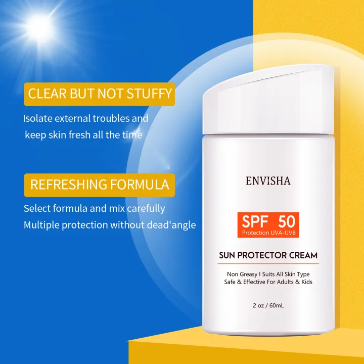 Sun Protector Cream SPF 50 UVA UVB - 60ml - Image 3