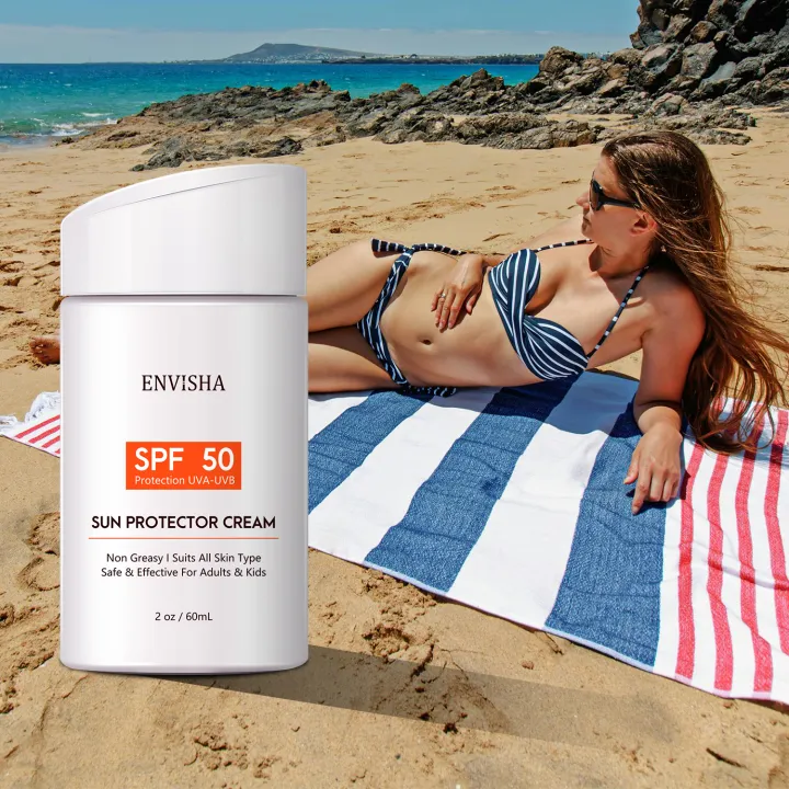 Sun Protector Cream SPF 50 UVA UVB - 60ml - Image 2