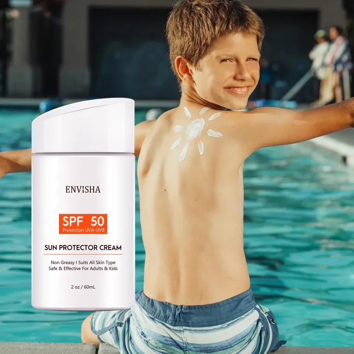 Sun Protector Cream SPF 50 UVA UVB - 60ml - Image 8