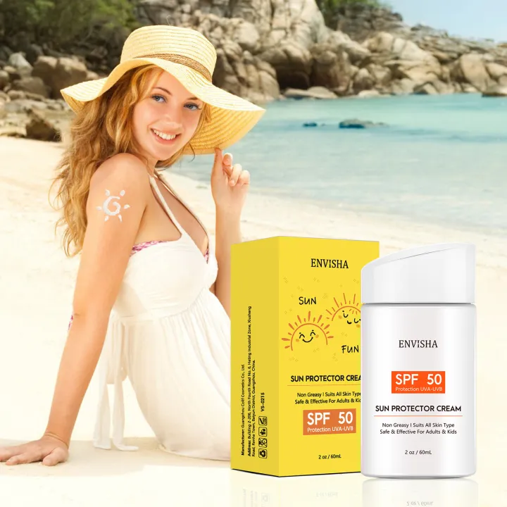 Sun Protector Cream SPF 50 UVA UVB - 60ml - Image 6